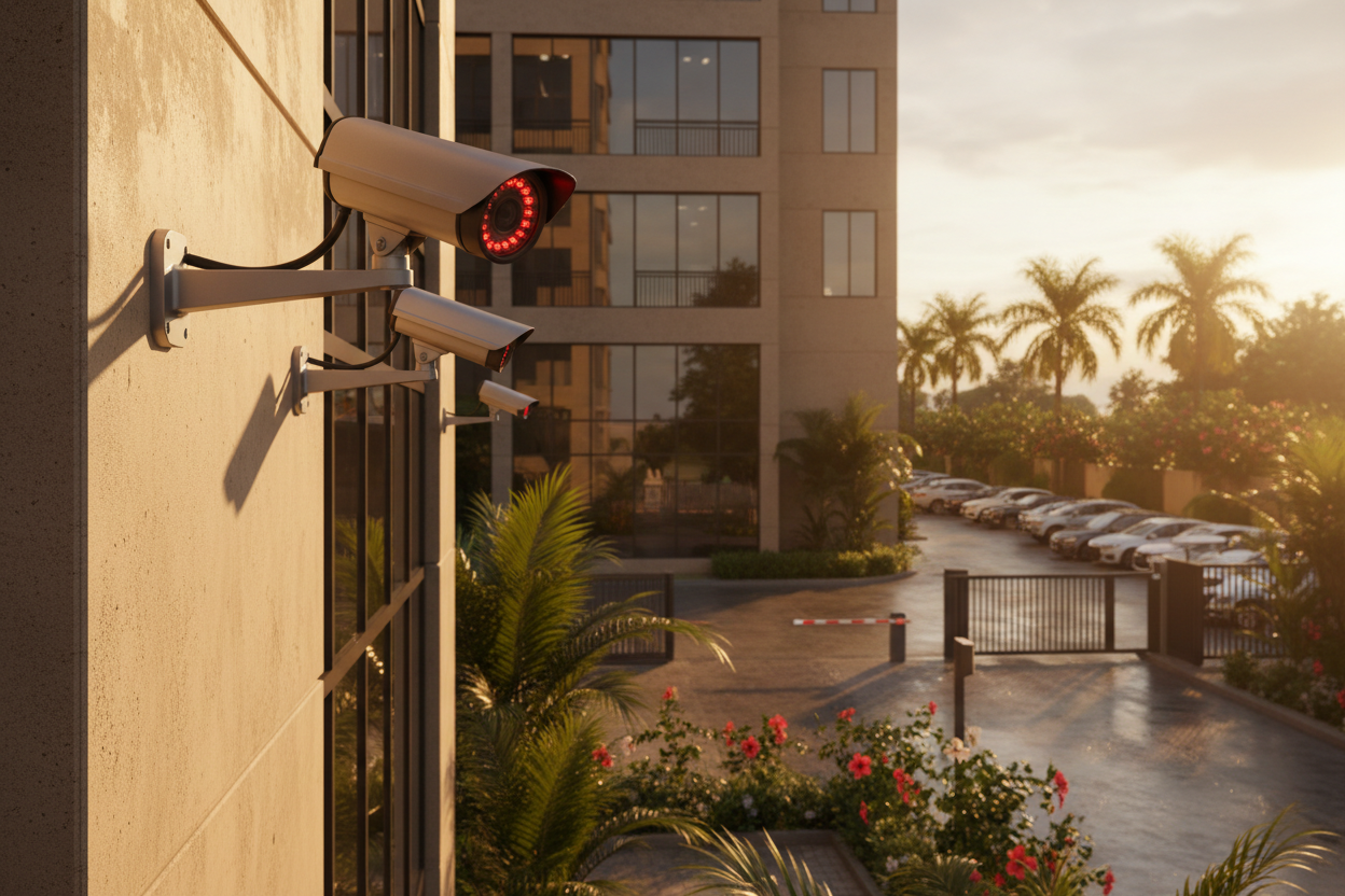 Sistema de videovigilância Hikvision HD Angola
