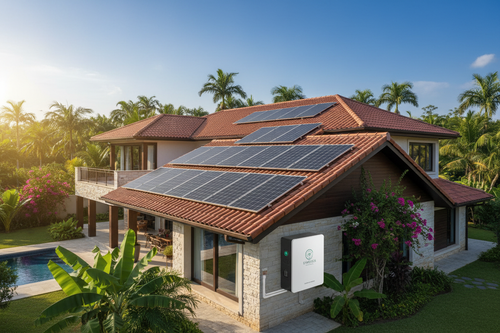 Kit solar residencial painéis solares casa Angola